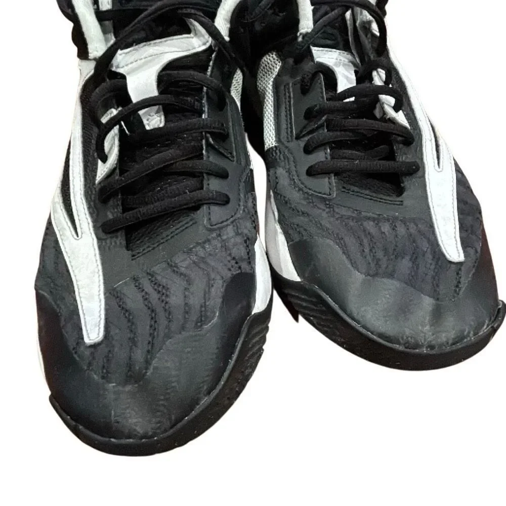 Nike Zoom Freak Black White Basketball Shoes — Size 10.5